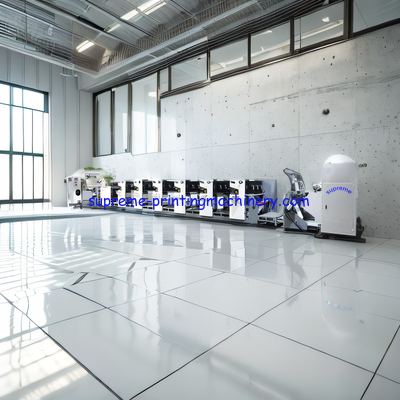 PAPER, PLASTIC FILM AND ALUMINUM FOIL FLEXOGRAPHIC HIGH-SPEED LABEL PRINTING MACHINE WITH EXCELLENT PRINTING QUALITY