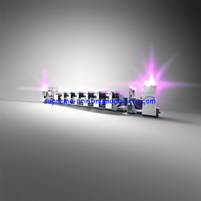 YT-41300 UNIT TYPE FLEXOGRAPHIC PRINTING MACHINE PETAL STRUCTURE BOPP TAPE SPECIAL MATERIAL GUIDE ROLLER CUSTOMIZED