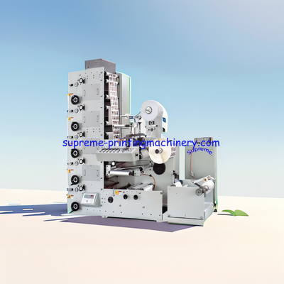 RY-3205 LABEL (LOGO) FLEXO PRINTING MACHINE PLATE MOUNTING DEVICE VIDEO INSPECTION SYSTEM MISTIBUSHI FOR UNWINDING