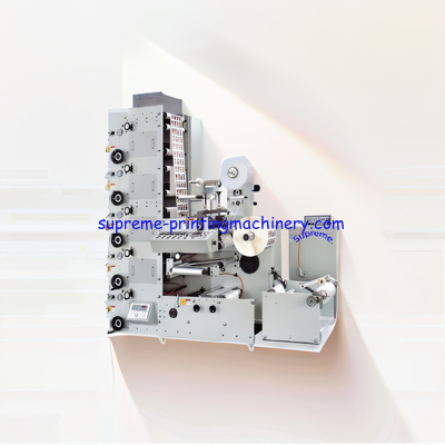 RY320-4B  FLEXO PRINTING MACHINE MITSUBISHI JAPAN UNWINDING TENSION CONTROLLER LAMINATION DIE CUTTING STATION TURN BAR