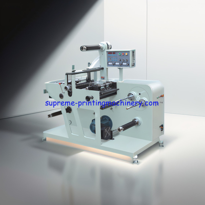 SMALL ROTARY DIE CUTTING MACHINE FOR HIGH-VOLUME PRODUCTION DIE CUTTING SPEED 90M/MIN DIE-CUTTING AND SLITTING THE BLANK