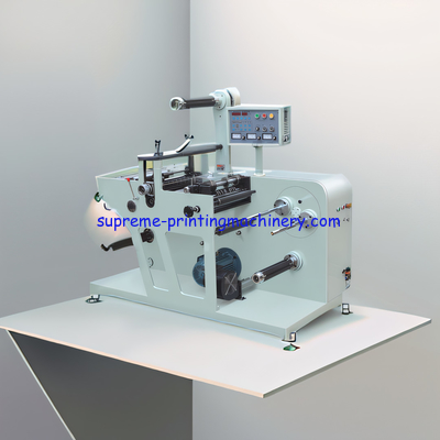 SMALL ROTARY DIE CUTTING MACHINE FOR HIGH-VOLUME PRODUCTION DIE CUTTING SPEED 90M/MIN DIE-CUTTING AND SLITTING THE BLANK