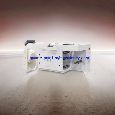 UNWINDING MAX DIAMETER 700MM ADHESIVE LABEL PAPER PROCESS MACHINERY - 5.5KW MAIN MOTOR ONLINE INSPECTION AND REWINDING