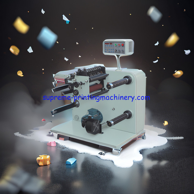 ADHESIVE LABEL PAPER PROCESS MACHINERY WITH FQ350F HIGH VOLTAGE 1 YEAR SLITTING MACHINE AUTOMATIC SYSTEM NARROW MATERIAL