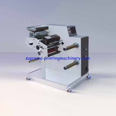 HIGH-SPEED ADHESIVE LABEL PAPER PROCESS MACHINERY WITH 600MM MAX REWINDING DIAMETER NARROW LABEL MEDIUM SPEED SLITTING