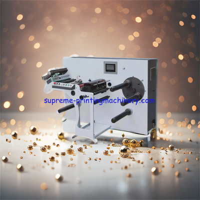 DURABLE ADHESIVE LABEL PAPER PROCESS MACHINERY FOR HIGH-SPEED SLITTING 1 YEAR INCLUDED TURRET REWINDING MACHINE SERVO