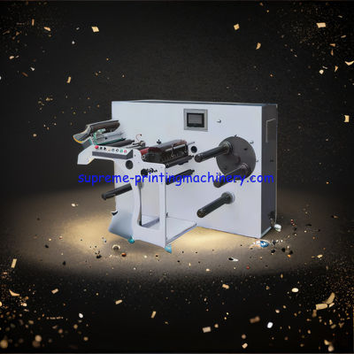 RELIABLE AND DURABLE ADHESIVE LABEL PAPER PROCESS MACHINERY - SLITTING SPEED 350M/MIN HIGH SPEED SLITTING AND TURRET