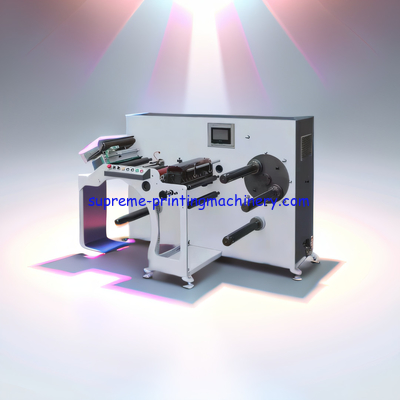 ADHESIVE LABEL PAPER PROCESS MACHINERY WITH MINI SLIT WIDTH 16MM VOLTAGE 380V/220V HIGH SPEED SLITTING MACHINERY REWIND