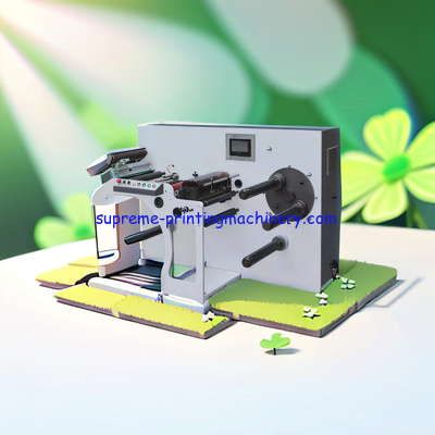 ADHESIVE LABEL PAPER PROCESS MACHINERY AIR SUPPLY 0.8MPA MAX REWINDING DIAMETER 500MM HIGH SPEED LABEL SLITTING REWINDER