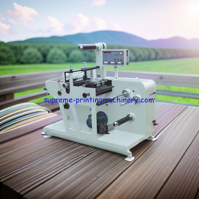 HIGHLY EFFICIENT ROTARY DIE CUTTERS FOR EFFECTIVE OPERATIONS MQ320-Y ROTARY BLANK LABEL DIE CUTING MACHINE WITH SLITTER