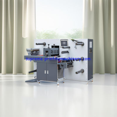 MQ-YIIE ADHESIVE LABEL PAPER PROCESS MACHINERY UNWINDING MAX DIAMETER 600MM INTERMITTENT SEMI ROTARY DIE-CUTTING MACHINE