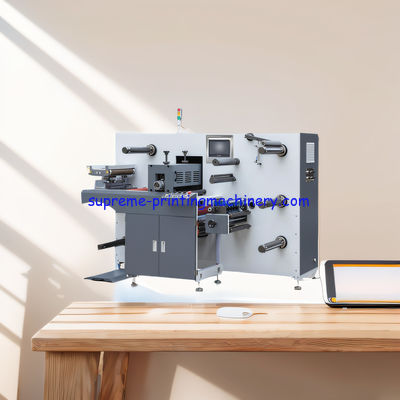 MQ-350YII SEMI-ROTARY DIE CUTTING AND SLITTING MACHINE MAX SPEED 60M/MIN INTERMITTENT REGISTER SENSOR COLOR TRACKING