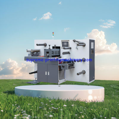SEMI ROTARY DIE CUTTING MACHINE 650MM MAX UNWINDING DIAMETER 120M/MIN SLITTING SPEED INTERMITTENT DIE CUTTING MACHINERY
