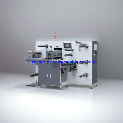 MQ-350YII Semi-rotary die cutting & slitting machine motion control system register sensor blank pre-printed labels