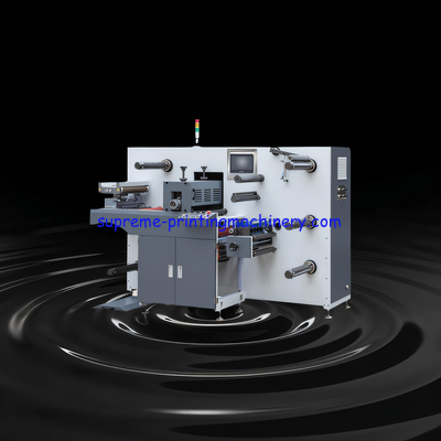 HIGH-PERFORMANCE ADHESIVE LABEL PAPER PROCESS MACHINERY MAX REWINDING DIAMETER 650MM SEMI-ROTARY DIE CUTTING MACHINERY