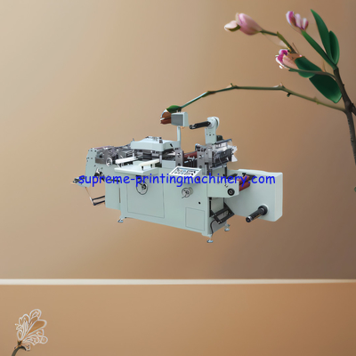 AUTOMATIC LABEL DIE CUTTING MACHINE MATCHING WITH DIFFERENT PRINTING MACHINE AND SLITTING MACHINE ROLL PAPER PRINTING