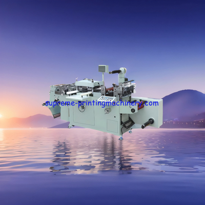 ADHESIVE LABEL PAPER PROCESS MACHINERY 600MM MAX REWINDING DIAMETER 300TIME/MIN MAX SPEED DIE CUTTING MACHINERY 340*340