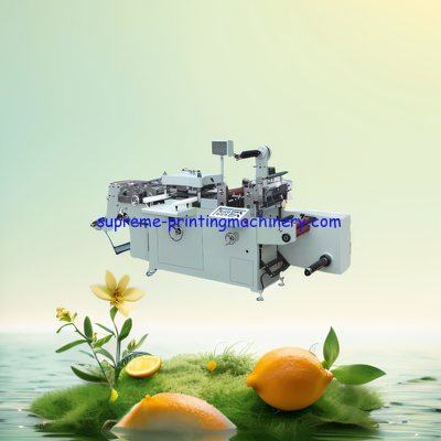 MQ-350Z AUTOMATIC MEDIUM SPEED LABEL DIE CUTTING MACHINE PLATEN PRESSING STRUCTURE SERVO SYSTEM CONTROL THE MATERIAL