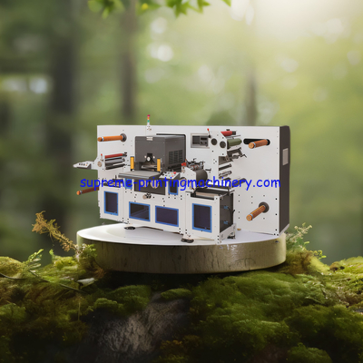 MQ-350G 24000 time High Speed Die Cutting Machine flat bed structure servo system adhesive label PLC motion controller