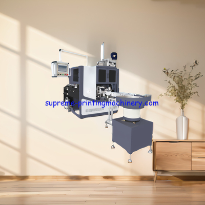 Features 4 spindles and 2 shafts for efficient production, and a turret design for precise cutting and rewinding.