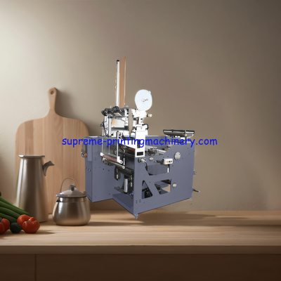 Turret Label Winding Machine Two 2 Air Shafts 4 Four Spindles High Efficiently Online Offline