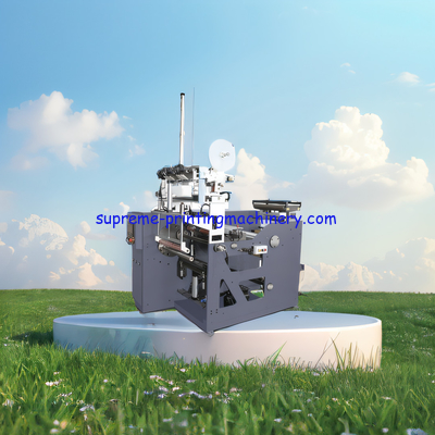 Turret Label Winding Machine Two 2 Air Shafts 4 Four Spindles High Efficiently Online Offline