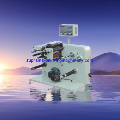 FQ-420FII AUTOMATIC SLITTING MACHINE WEB GUIDE FOR LEFT AND RIGHT 2PCS TURRET REWINDING INTO THE MINI ROLL NARROW PAPER