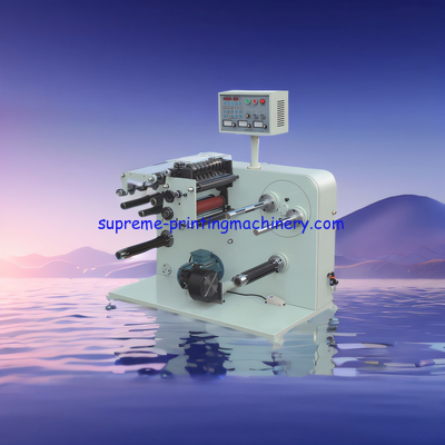FQ-420FII AUTOMATIC SLITTING MACHINE WEB GUIDE FOR LEFT AND RIGHT 2PCS TURRET REWINDING INTO THE MINI ROLL NARROW PAPER