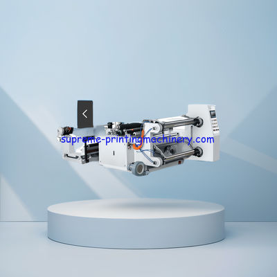 HEAT SEALING COTTON MELT BLOWN MASK FABRIC PET OPP CPP PE PS PVC FOIL PAPER PLC CONTROLLED HORIZONTAL SLITTING MACHINERY