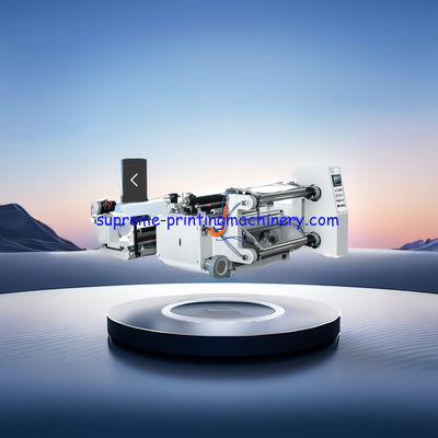 HEAT SEALING COTTON MELT BLOWN MASK FABRIC PET OPP CPP PE PS PVC FOIL PAPER PLC CONTROLLED HORIZONTAL SLITTING MACHINERY