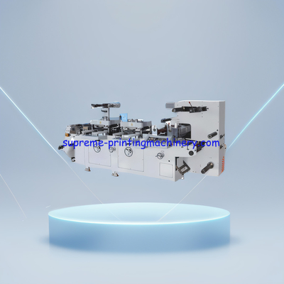 MQ-320Z(S) DOUBLE STATION LABEL FLATBED DIE CUTTING AND HOT STAMPING MACHINE