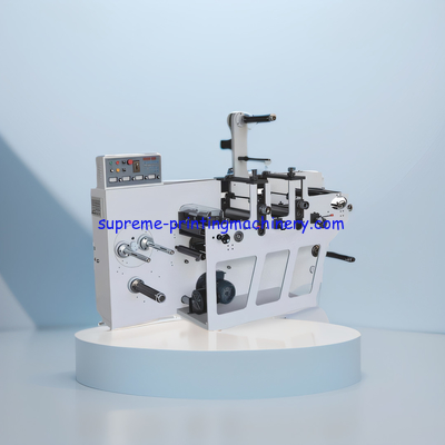 MQ-350Y(S) Double Station Two Head Fully Rotary Die Cutting And Slitting Machine Blank Un-Printed Labels Adhesive Paper