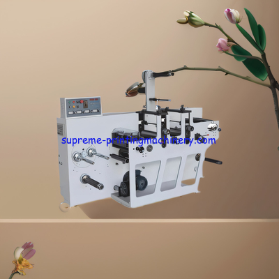 MQ-350Y(S) Double Station Two Head Fully Rotary Die Cutting And Slitting Machine Blank Un-Printed Labels Adhesive Paper