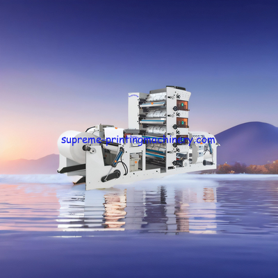RY-940 PAPER CUP FLEXO PRINTER IR OR UV DRYING ASYNCHRONOUS SERVO MOTOR MORE STABLE AND POWER IMPORT STEPLESS INVERTER
