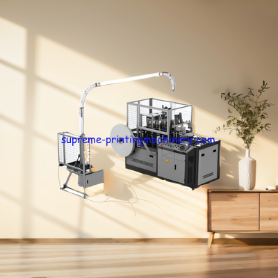 ZWJ-185 OPEN CAM ULTRASONIC SOUP SALAD PAPER BIG BOWL MACHINE 30-80OZ 60PC/MIN 170~450GSM SINGLE DOUBLE PE COATED PAPER