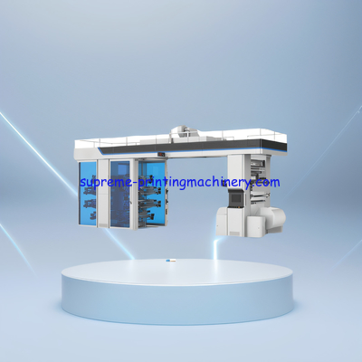 CENTER DRUM FLEXO PRINTING MACHINE PLASTIC SHRINK FILM BOPP/PET/PE/NY/PP ADHESIVE THIN PAPER NON WOVEN FABRIC 40-120GSM