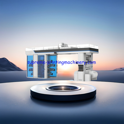 CI flexo printing machine Water based Solvent ink Center drum PE NY PP PET PVC OPP BOPP Water Label Shrink film Paper