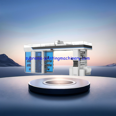CI flexo printing machine Water based Solvent ink Center drum PE NY PP PET PVC OPP BOPP Water Label Shrink film Paper