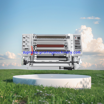 PAPER FILM FOIL ROLLS CELLOPHANE PET OPP CPP PE PS PVC COMPUTER ANTI-COUNTERFEITING LABELS ETC VERTICAL SLITTING MACHINE