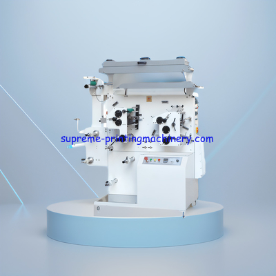 SATIN RIBBON RUBBER TAPE FASHION CLOTH TRADEMARK WOVEN LABEL ELASTIC BAND PAPER HIGH-SPEED ROTARY LABEL PRINTING MACHINE