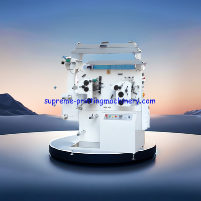 SATIN RIBBON RUBBER TAPE FASHION CLOTH TRADEMARK WOVEN LABEL ELASTIC BAND PAPER HIGH-SPEED ROTARY LABEL PRINTING MACHINE