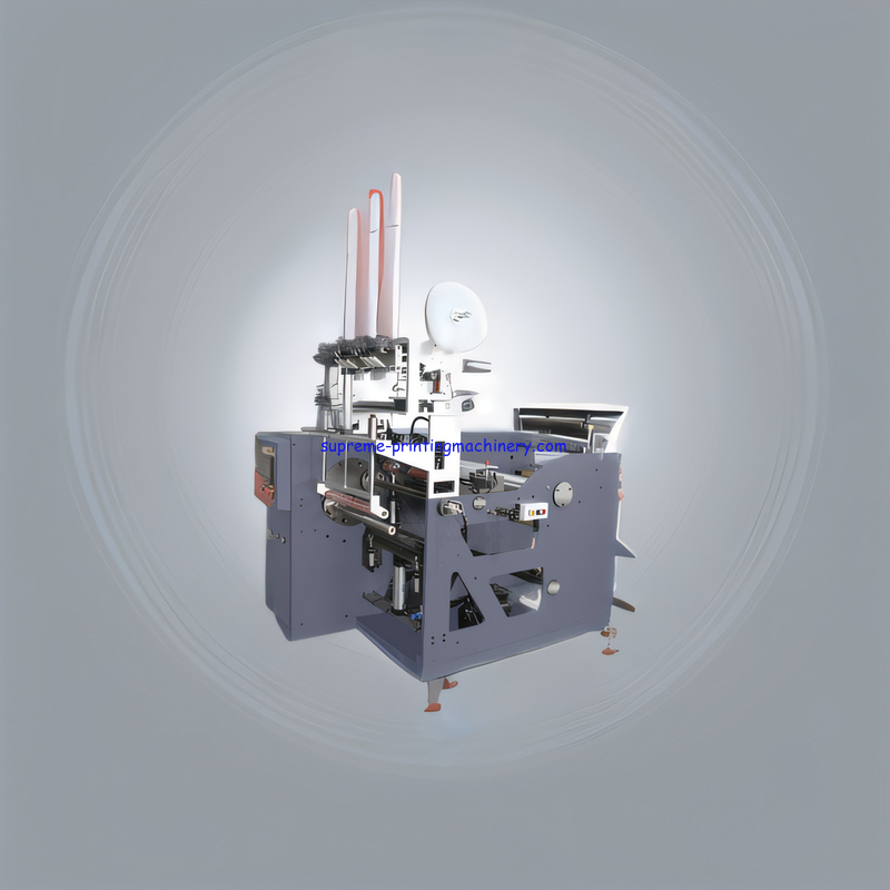 REVOLUTIONARY NO STOP TURRET REWINDING MACHINE WITH PNEUMATIC UNWINDING SLITTING UNIT NARROW WEB LABEL FULL SERVO STABLE