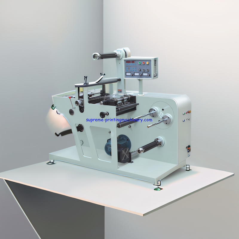SMALL ROTARY DIE CUTTING MACHINE FOR HIGH-VOLUME PRODUCTION DIE CUTTING SPEED 90M/MIN DIE-CUTTING AND SLITTING THE BLANK