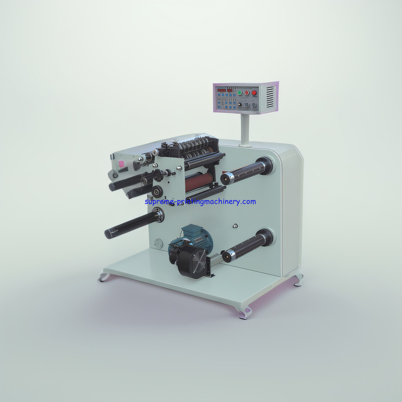 380V/220V ADHESIVE LABEL PAPER PROCESS MACHINERY - FQ350F 16MM MINI SLIT WIDTH FQ-350F SLITTING MACHINE CUT THIN PAPER