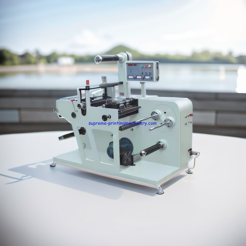 MQ-320-Y FULL ROTARY DIE CUTTING MACHINE WITH LENGTH OF DIE CUTTING 190-476 MM UNPRINTED LABEL BLANK LABEL FILM LAMINATE