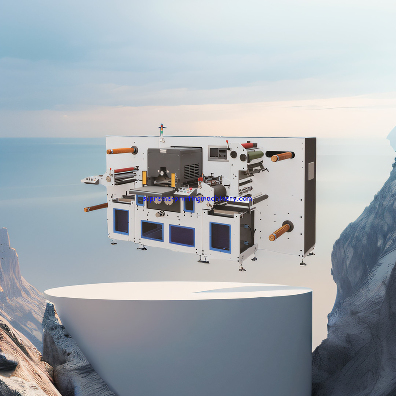 HIGH-SPEED ADHESIVE LABEL PAPER PROCESS MACHINERY FOR UNWINDING MAX DIAMETER 800MM HIGH SPEED DIE CUTTING MACHINE PRICE