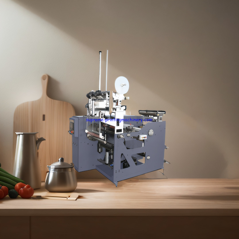 Turret Label Winding Machine Two 2 Air Shafts 4 Four Spindles High Efficiently Online Offline
