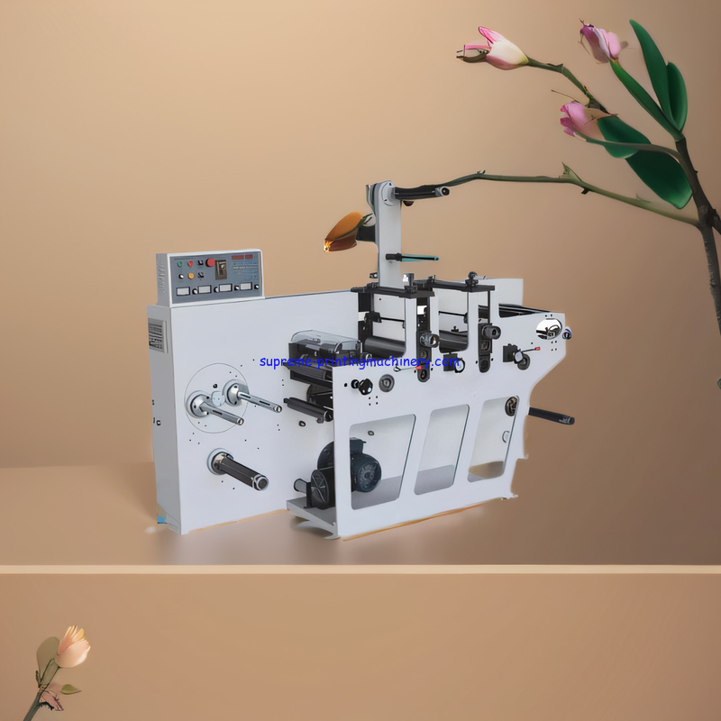 MQ-350Y(S) Double Station Two Head Fully Rotary Die Cutting And Slitting Machine Blank Un-Printed Labels Adhesive Paper