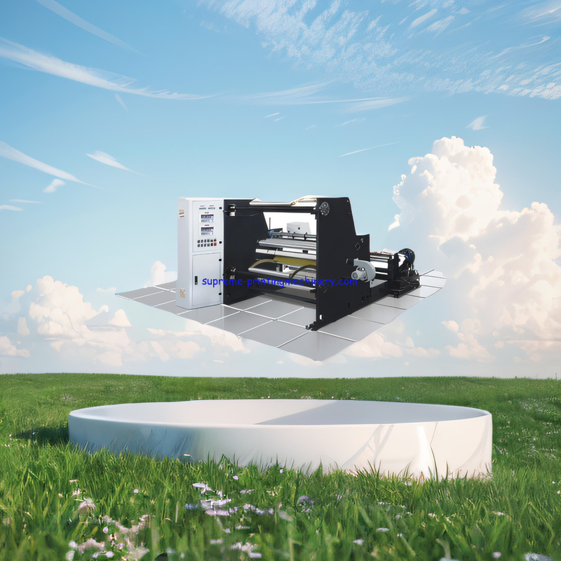 High-speed Slitting Machine (rewinding and unwinding max diameter can be 1000mm) ultrasonic web guide pneumatic brake